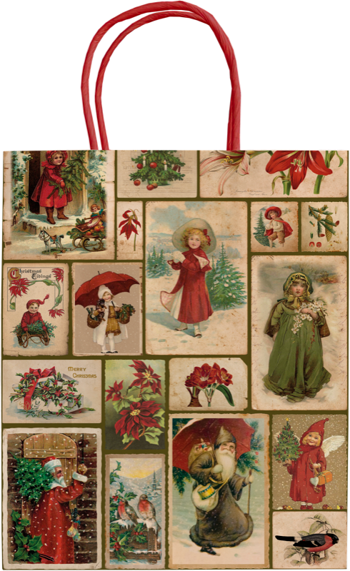 Papiertüte Weihnachten