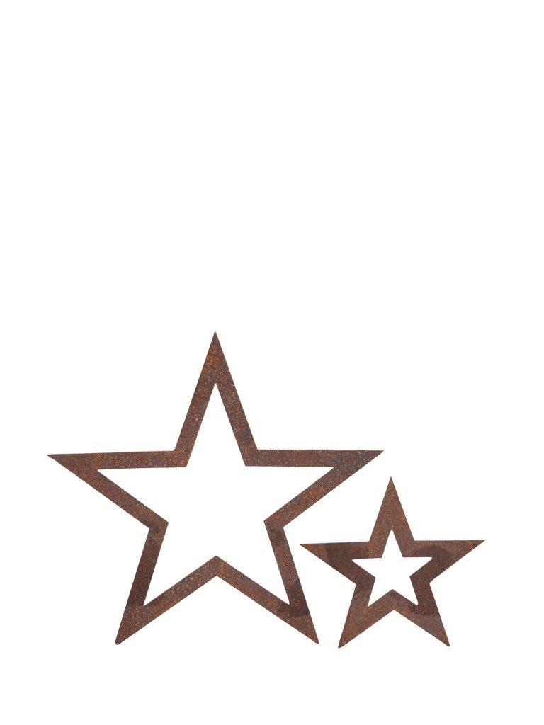 Stern zum Hängen - Rost