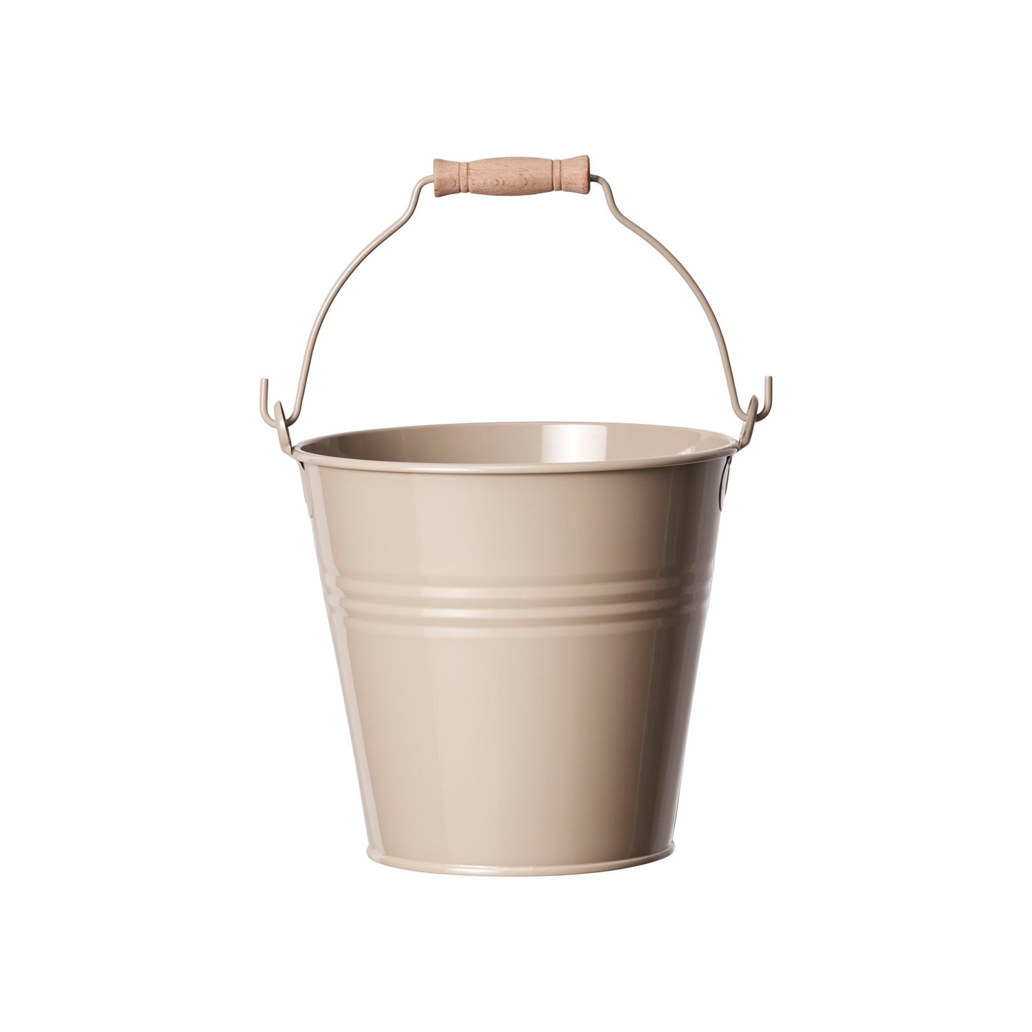 Zinkeimer taupe