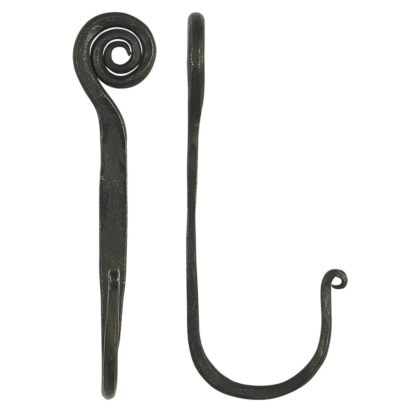 Haken aus Eisen mit Kreismuster oben