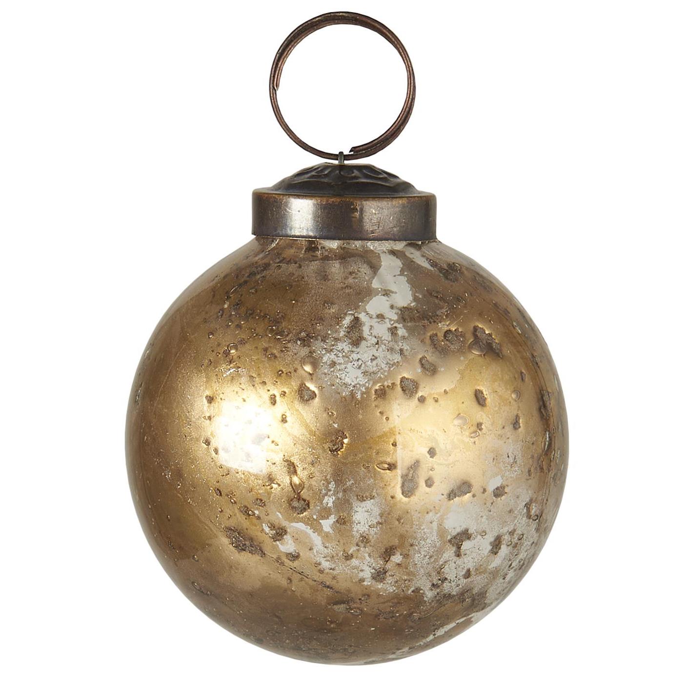 Weihnachtskugel Bauernsilber
