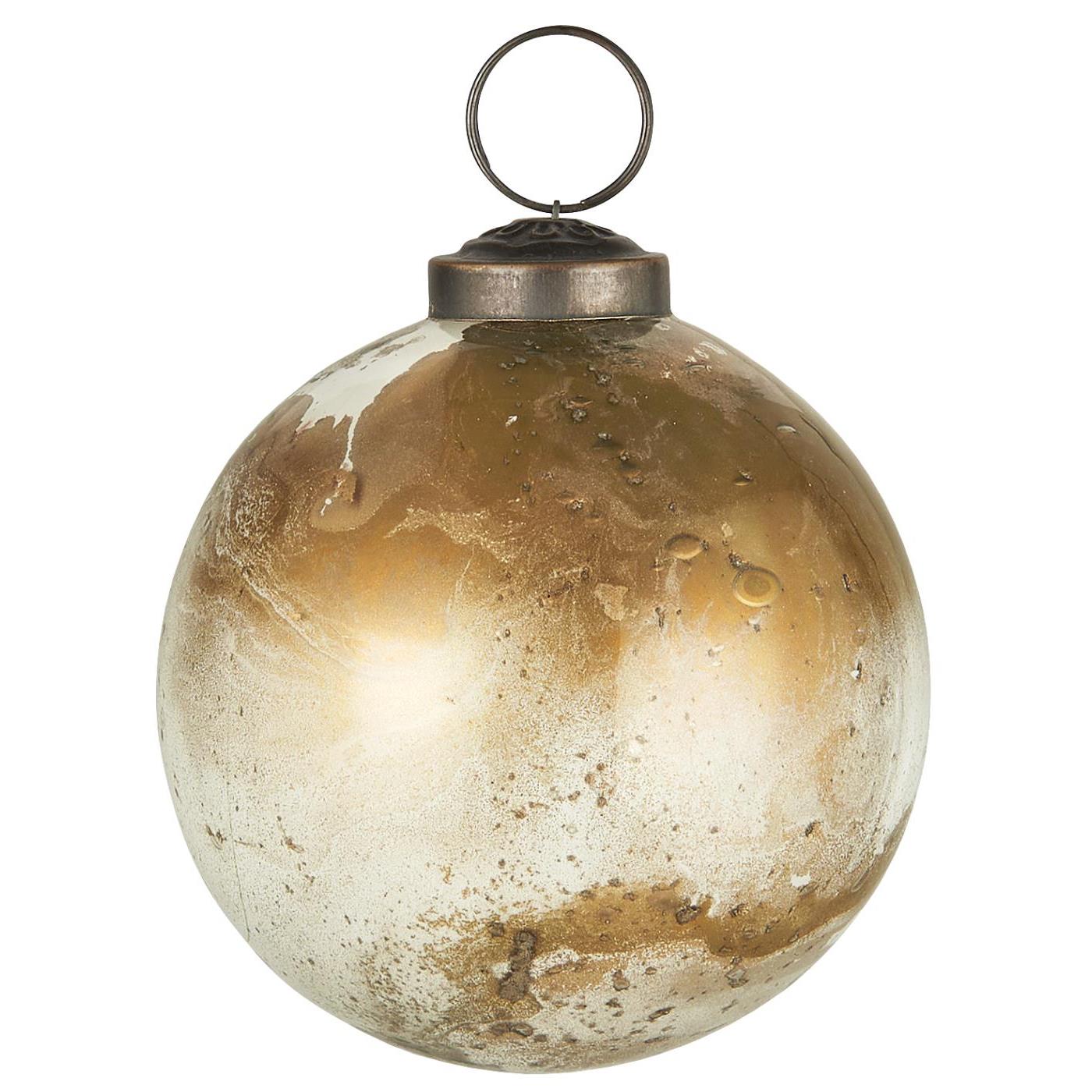 Weihnachtskugel Bauernsilber