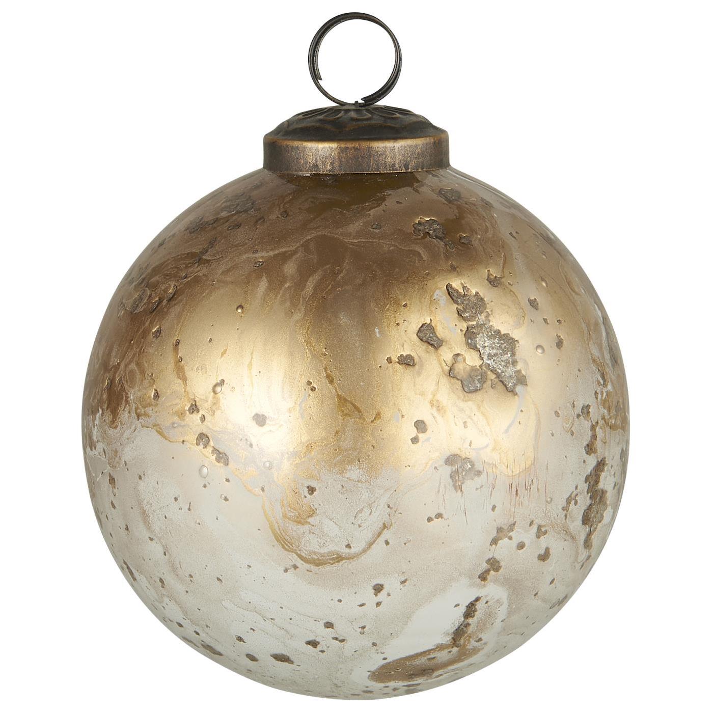 Weihnachtskugel Bauernsilber
