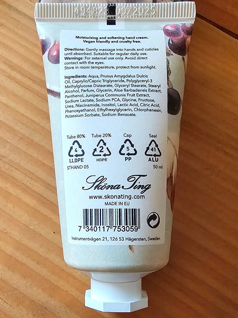 Handcreme Inhaltsstoffe