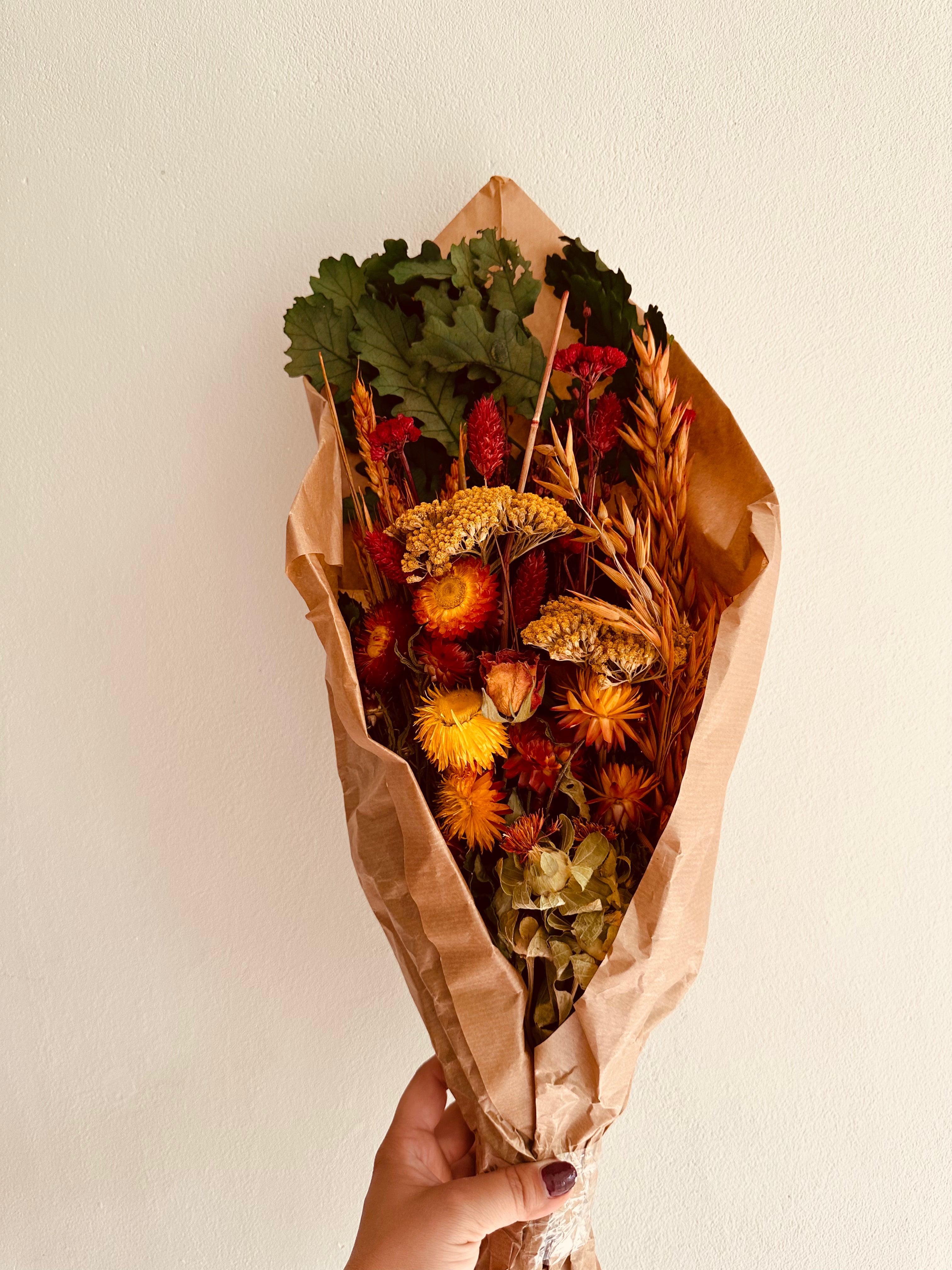 Trockenblumenstrauß