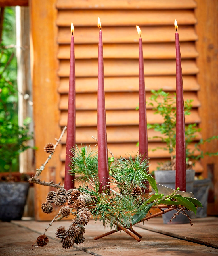 Adventskranz LAERKE Rost
