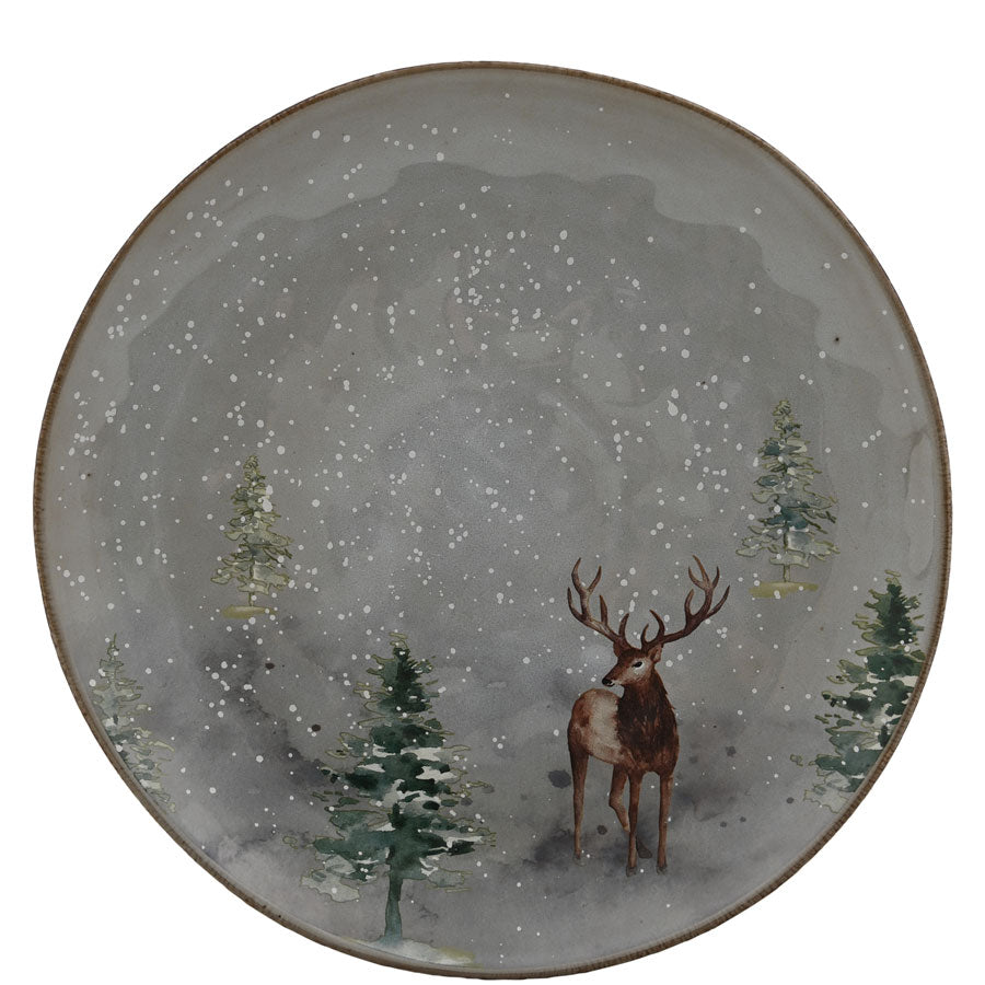 Speisesteller Winter 2er Set