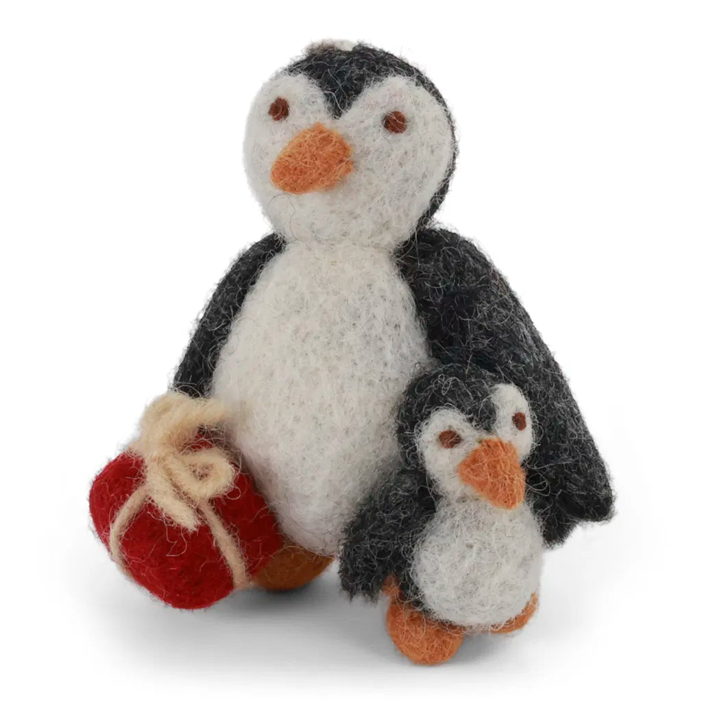 Pinguin mit Baby