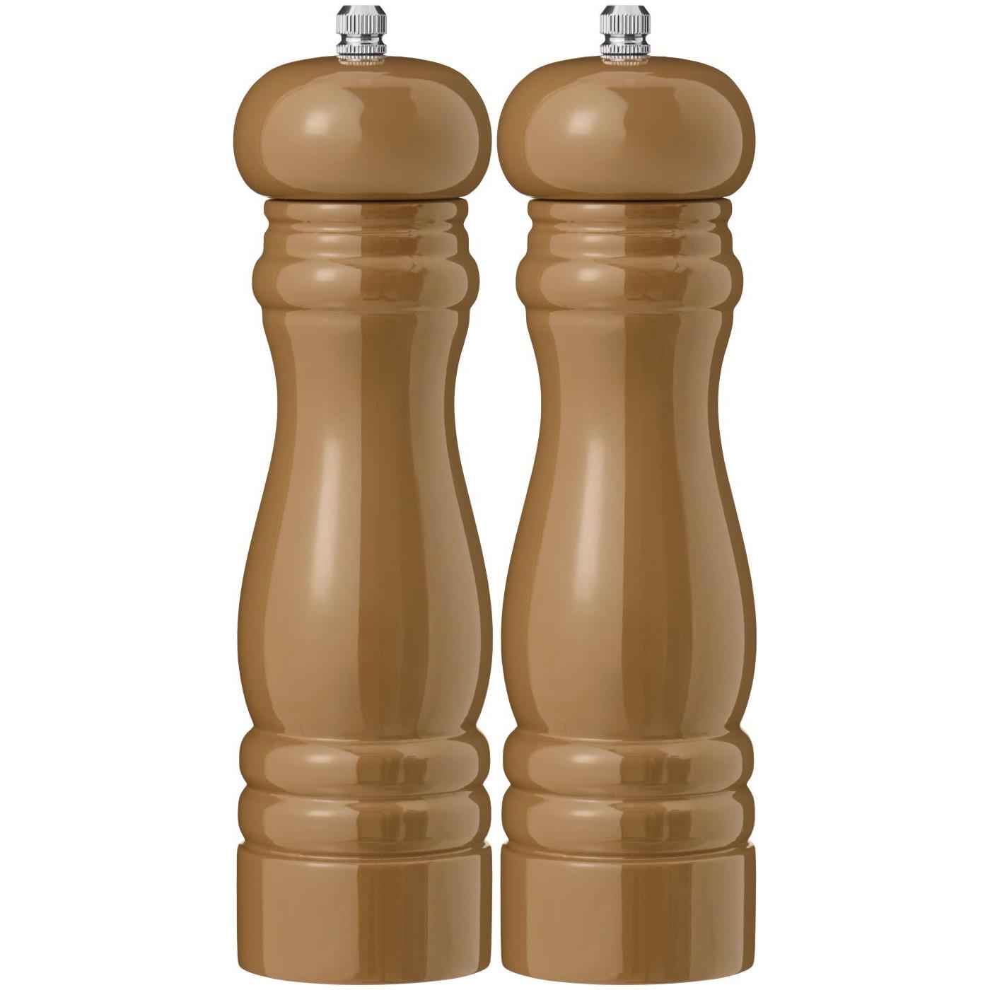 Salz und Pfeffermühle Set - hazelnut