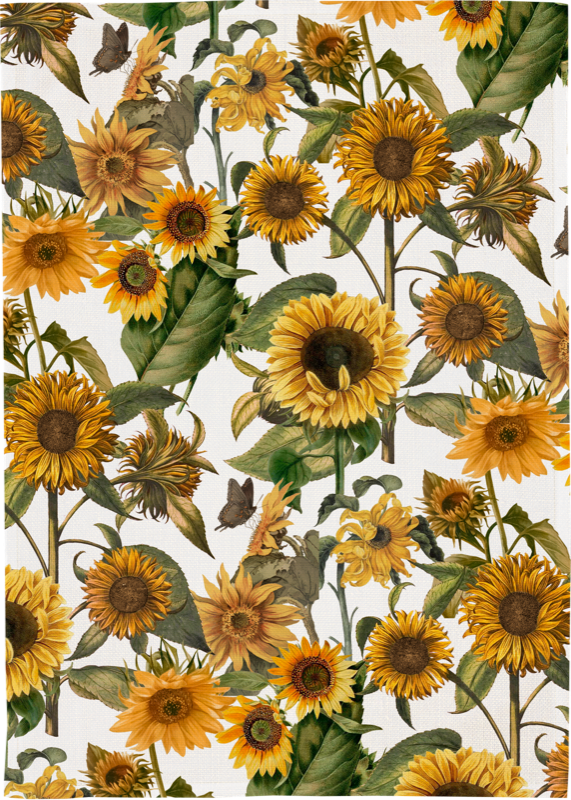 Küchentuch Sonnenblumen