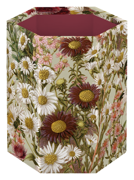 Stiftedose Purple Flowers – faltbar