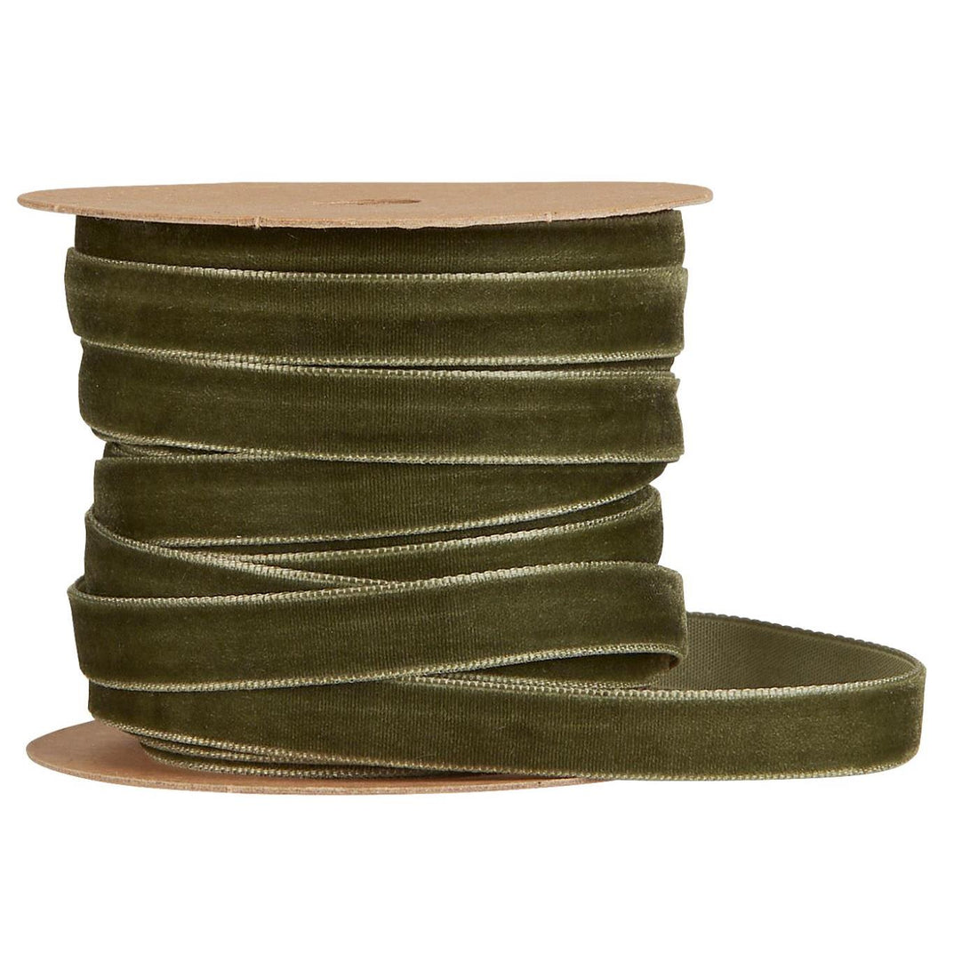 Veloursband auf Spule 10 m
