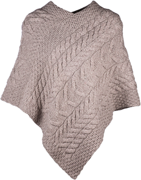 Aran Poncho