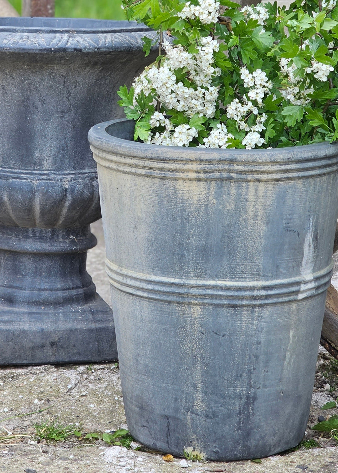 XL Pflanztopf DIANA - CHOCO PATINA