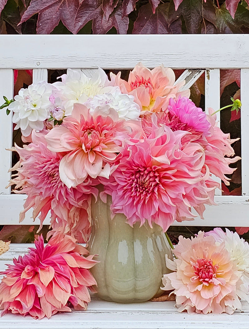 Vase mit Rillen Veneto durchgefärbtes gelbes Glas