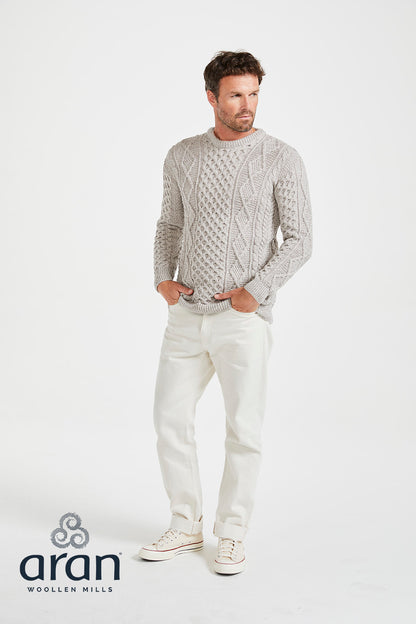 Supersofter Aran Pullover aus Merinowolle – Unisex