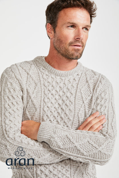 Supersofter Aran Pullover aus Merinowolle – Unisex