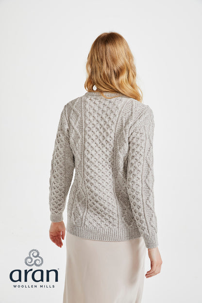 Supersofter Aran Pullover aus Merinowolle – Unisex