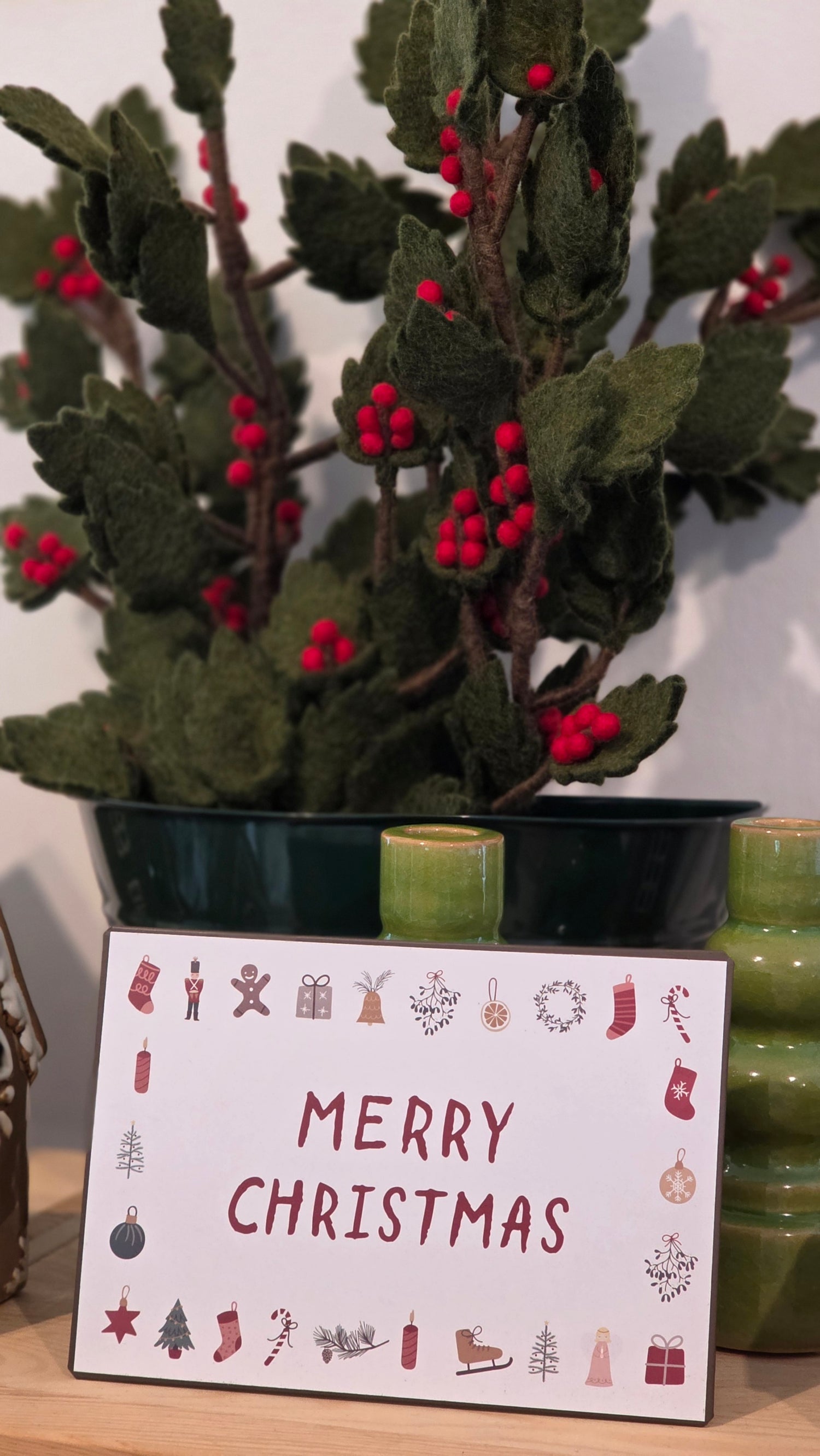 Blätterzweig Stechpalme - Ilex