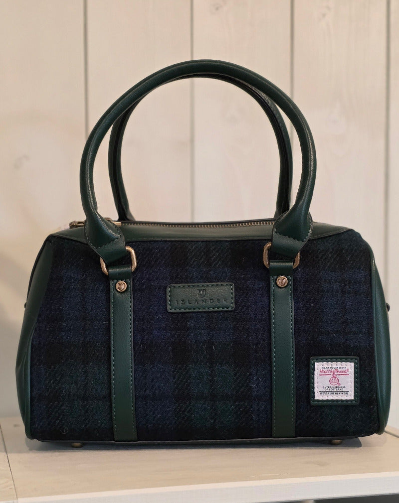 The Medium Duffel Bag Black Watch Tartan