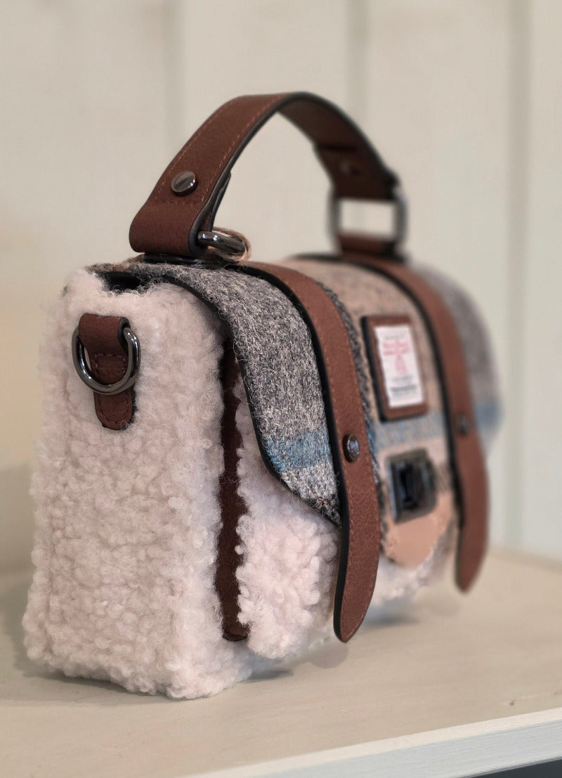 The Mini Woolly Satchel Islander Tartan