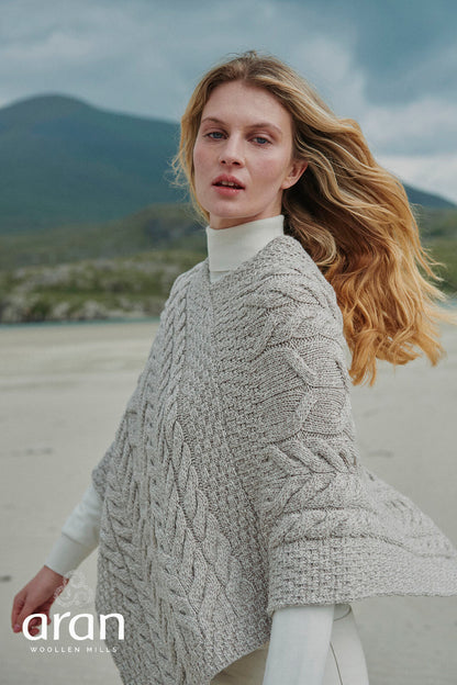 Aran Poncho