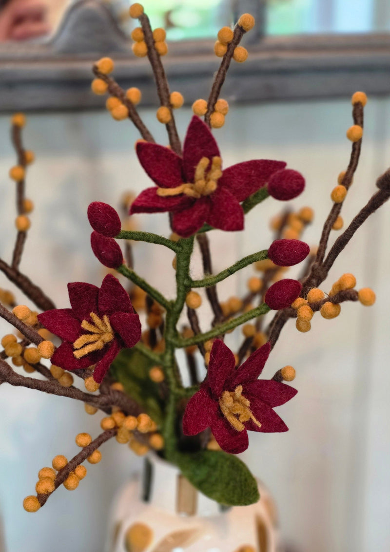 Nova Flower – Dunkelrot