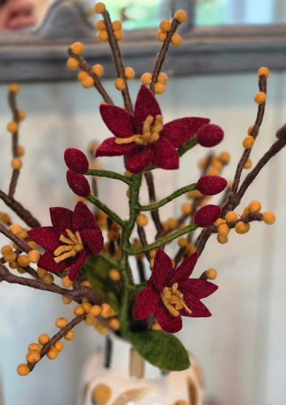 Nova Flower – Dunkelrot