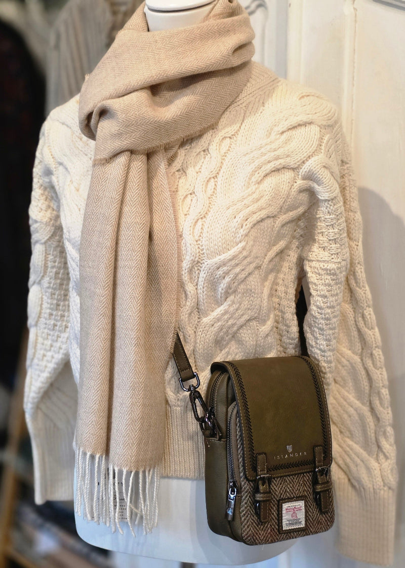 The Baby Jura Chestnut Herringbone