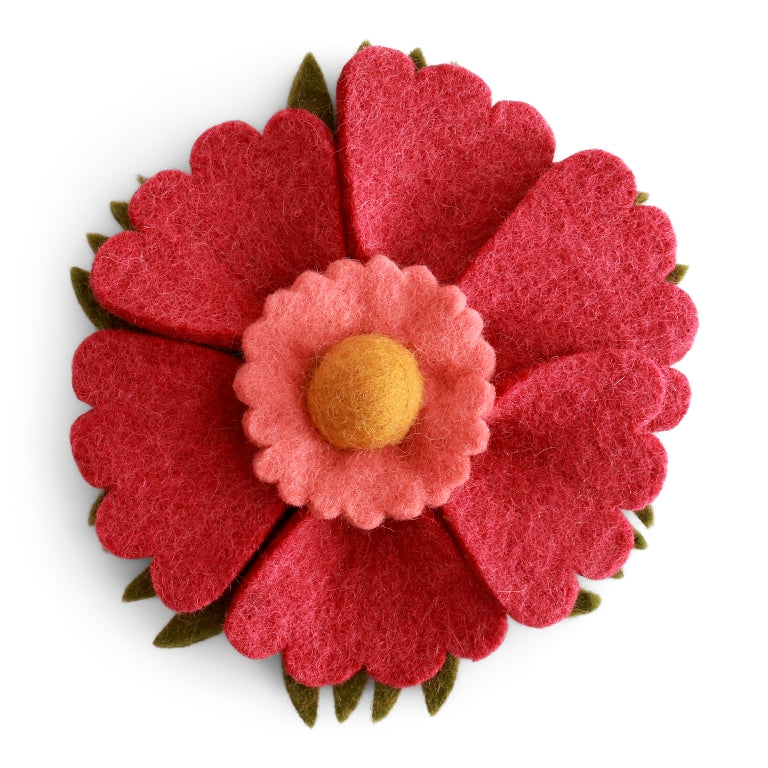 Herbst-Anemone Wandblume – Weinrot