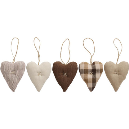 Baumschmuck Herz My Nostalgic Christmas 5er Set