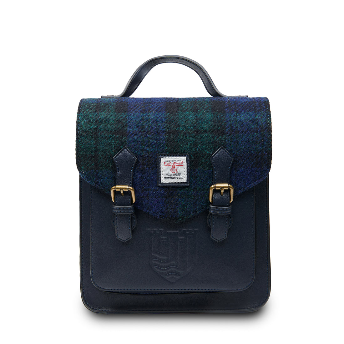 The Calton Backpack Black Watch Tartan