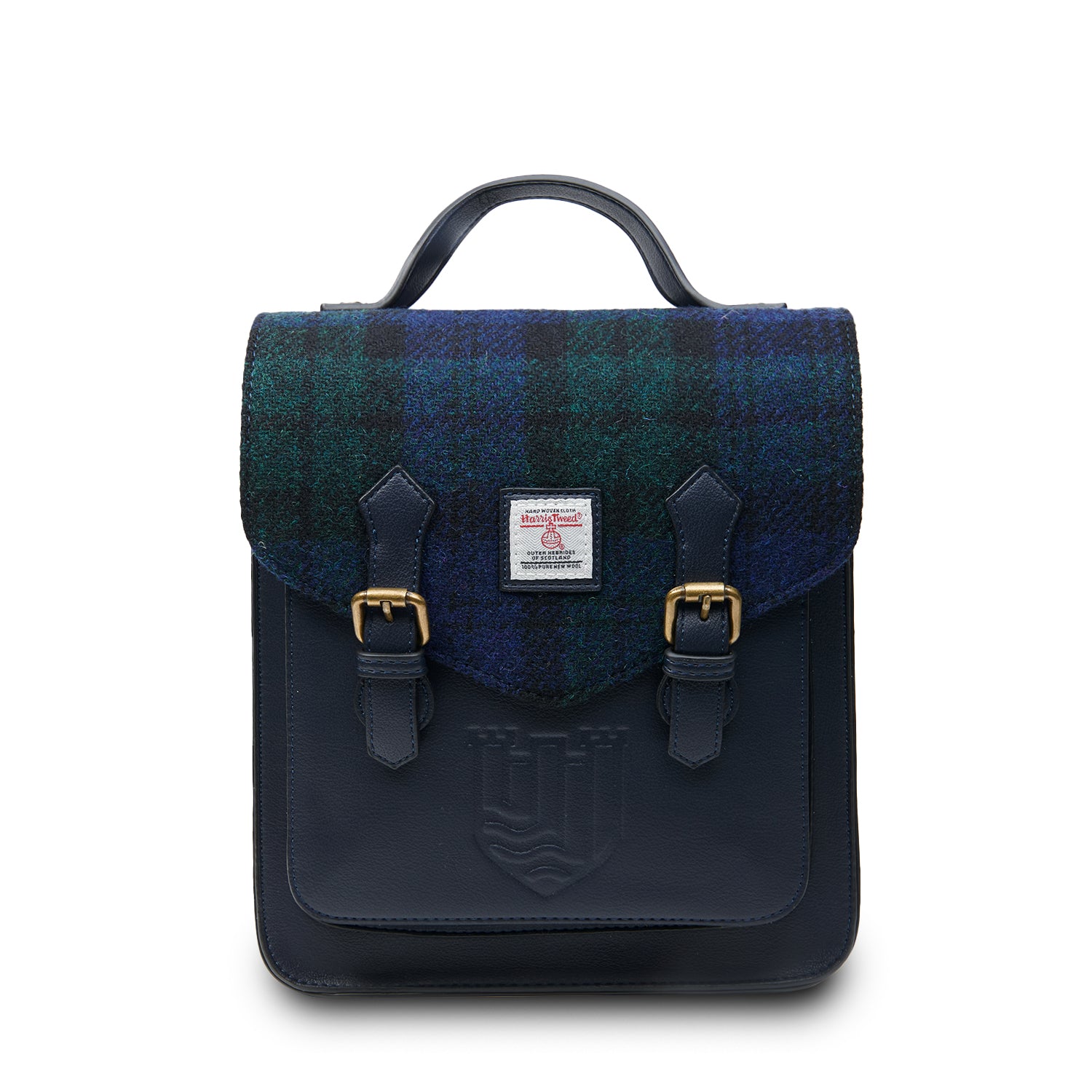 The Calton Backpack Black Watch Tartan