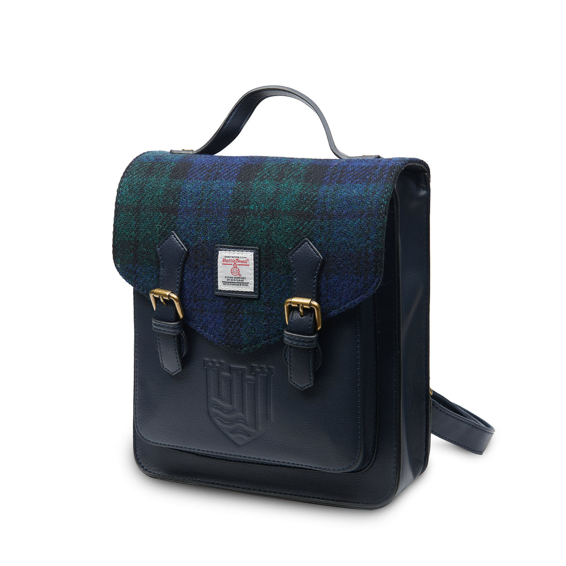 The Calton Backpack Black Watch Tartan