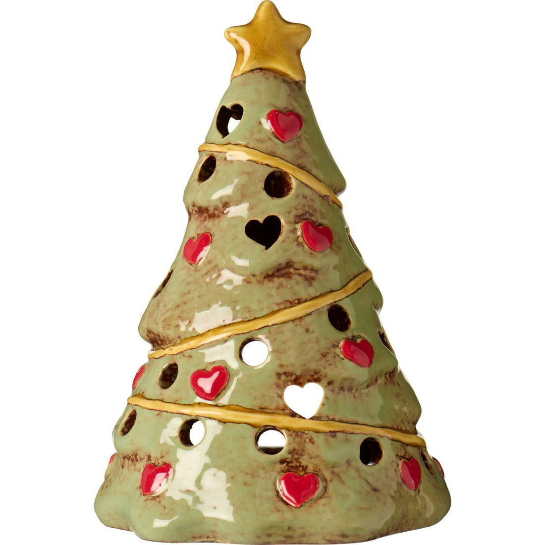 Tannenbaum Stillenat für Teelicht