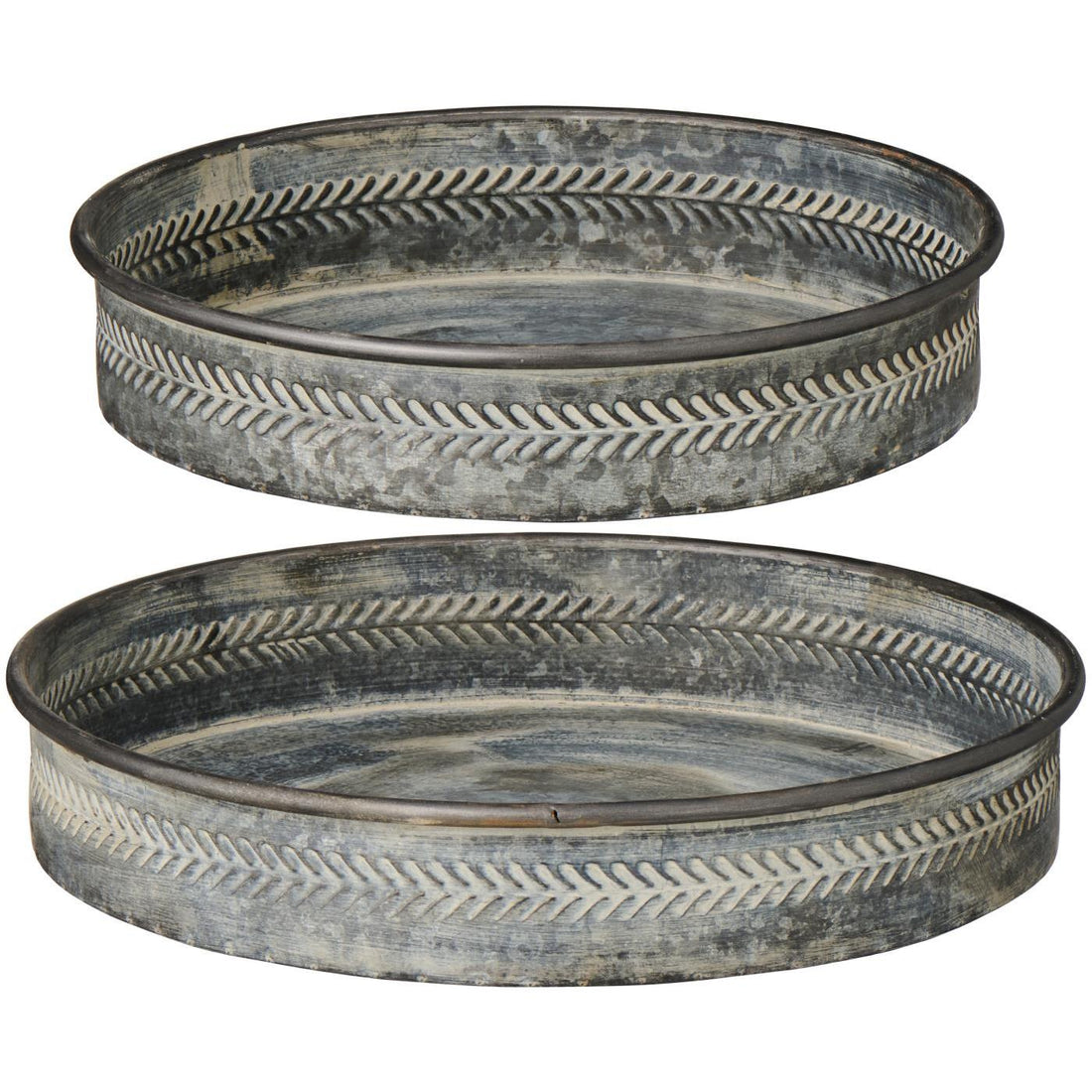 Tablett-Set mit Muster Urban Garden – 2er-Set