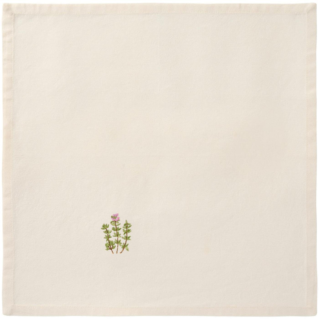 Stoffserviette Summer Vibes mit Thymian butter cream