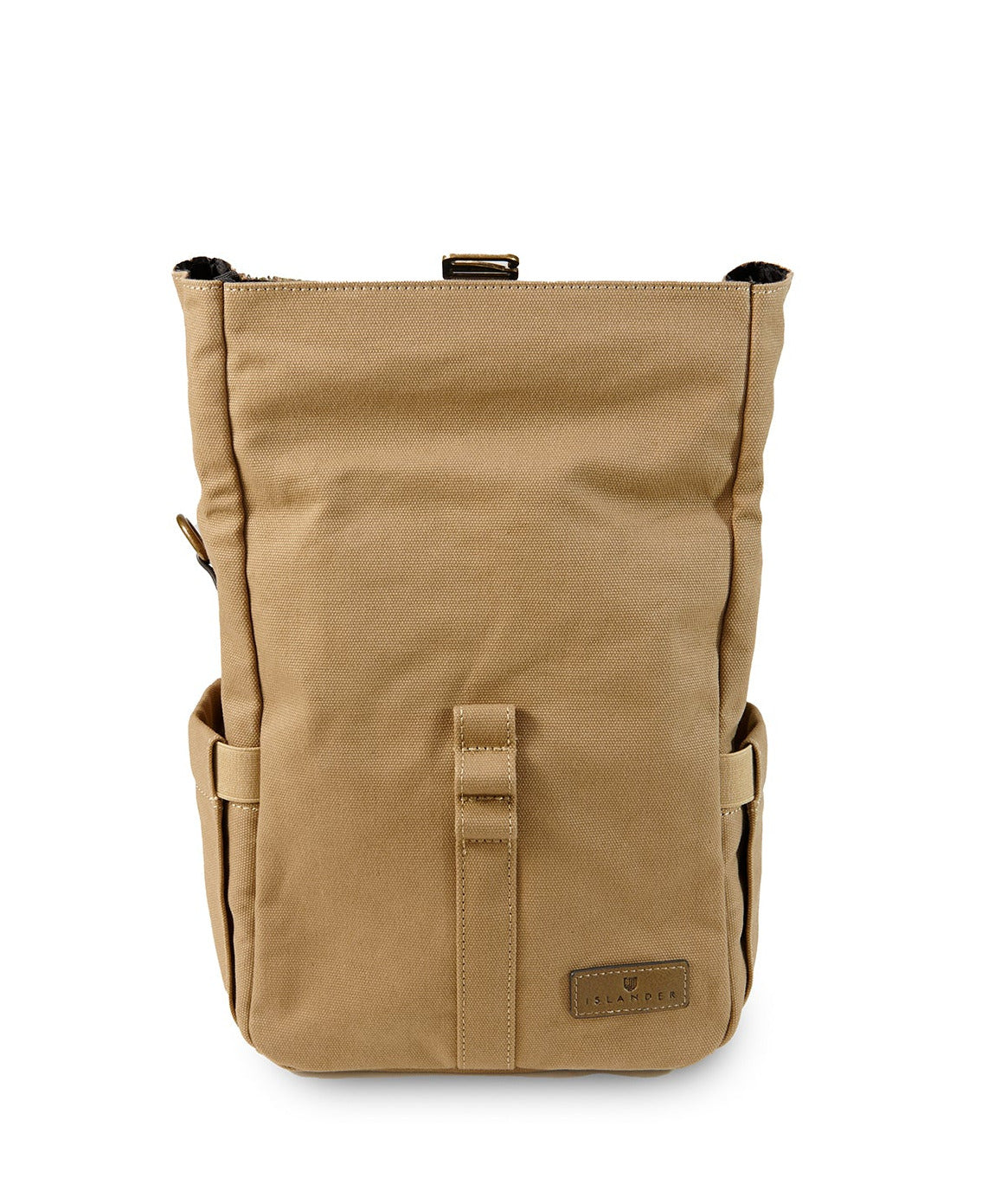 Canvas Lunch Bag Chestnut Herringbone