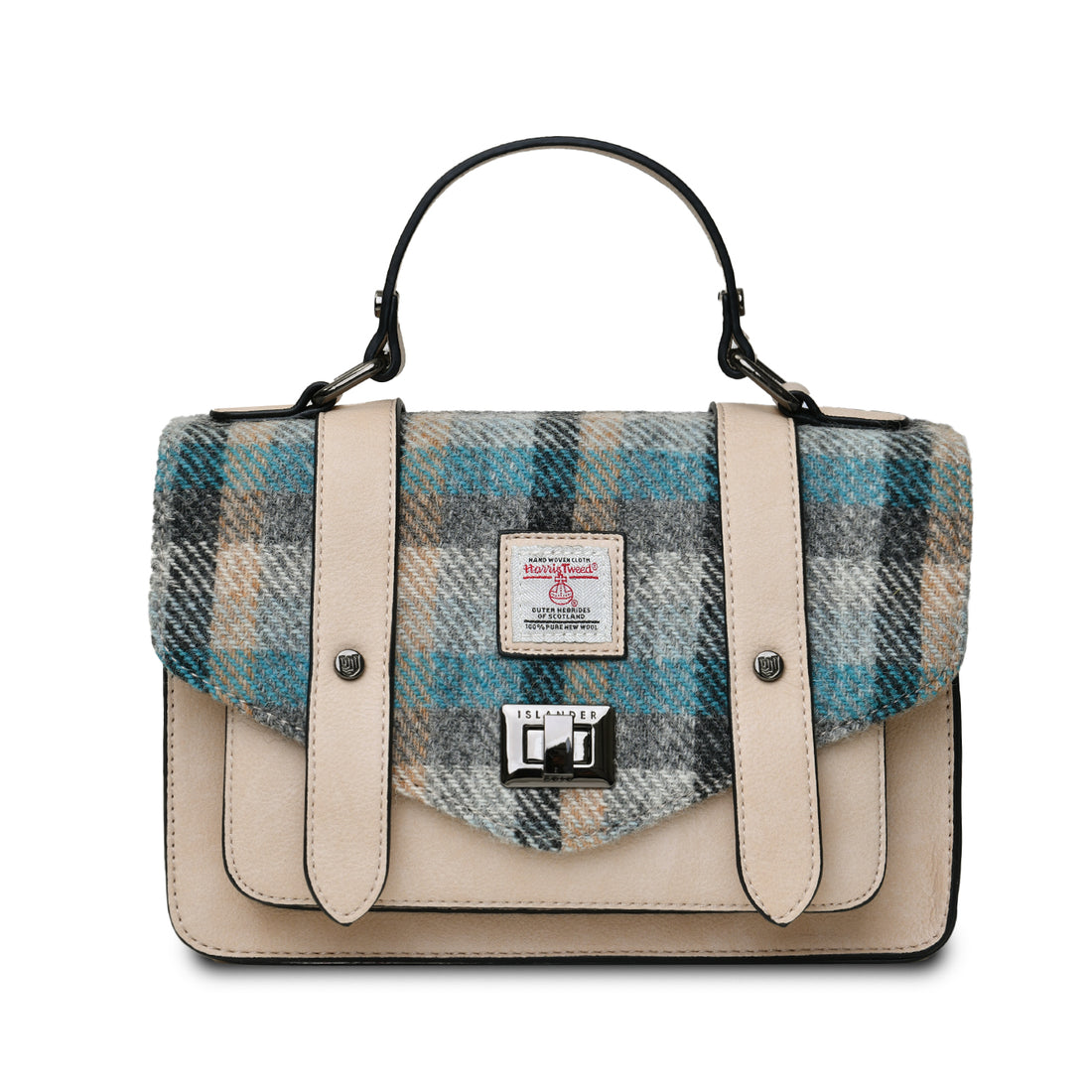 The Medium Satchel Islander Tartan
