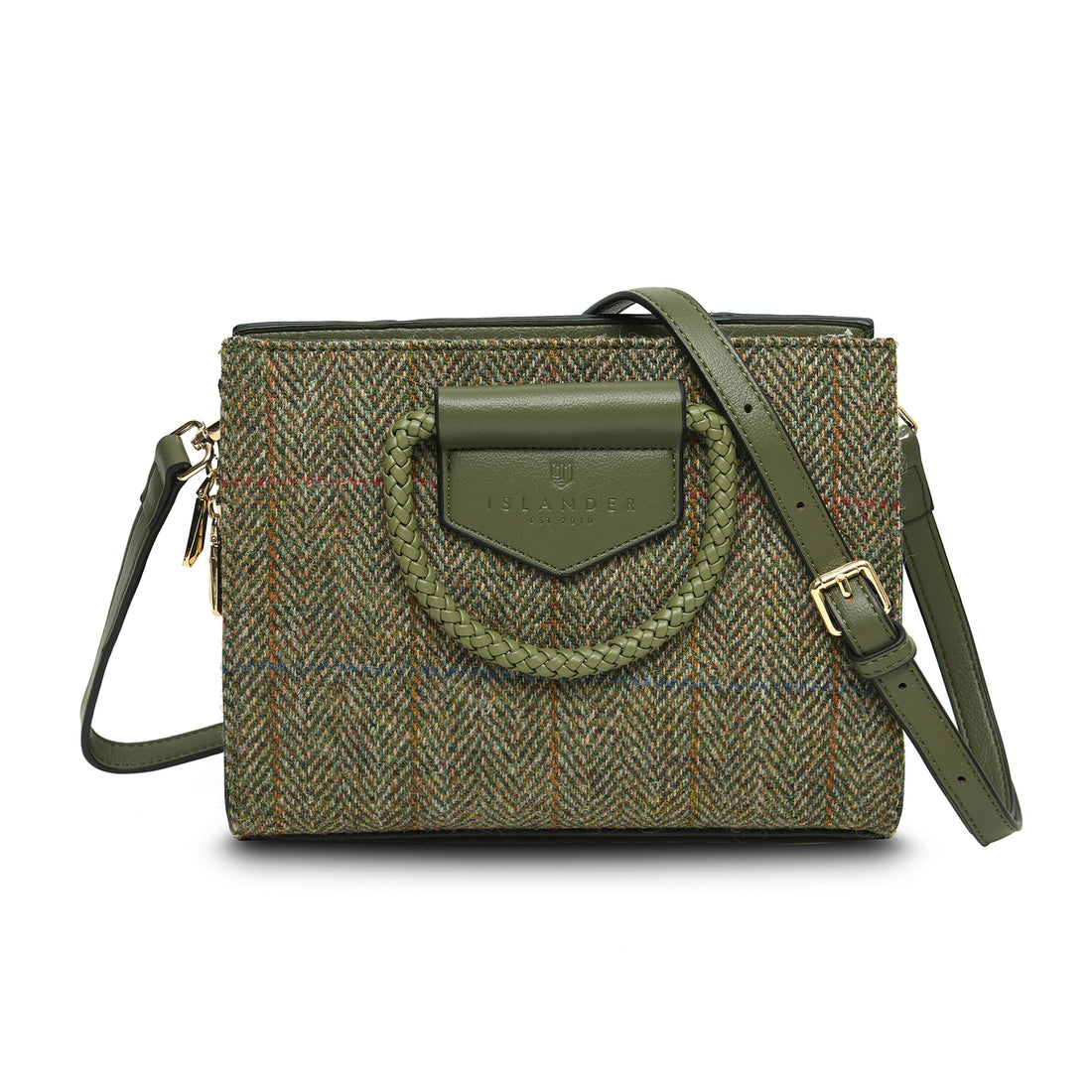 Arran Tasche Chestnut Herringbone