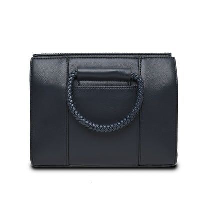 Arran Tasche Navy Herringbone