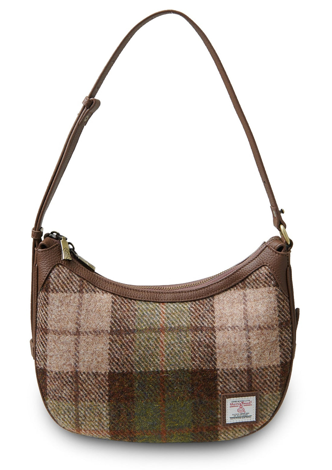 The Ellon Leather - Chestnut Tartan