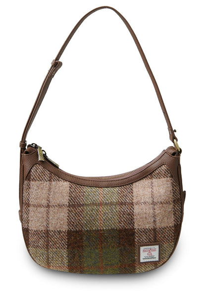 The Ellon Leather - Chestnut Tartan