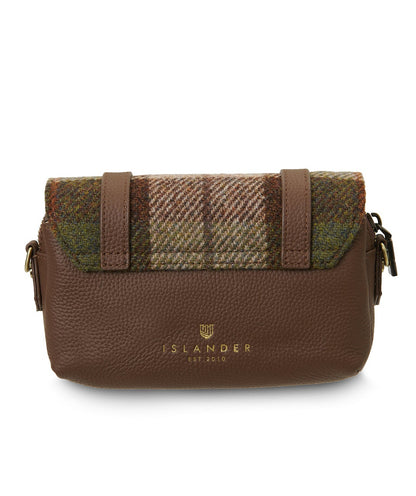 The Skye Leather Chestnut Tartan