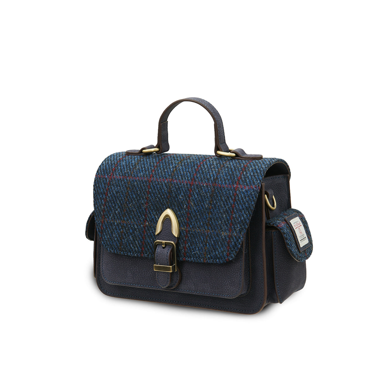 The Melrose Crossbody Navy Over-Check