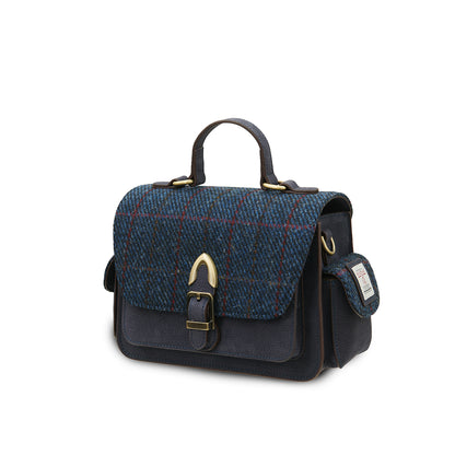 The Melrose Crossbody Navy Over-Check