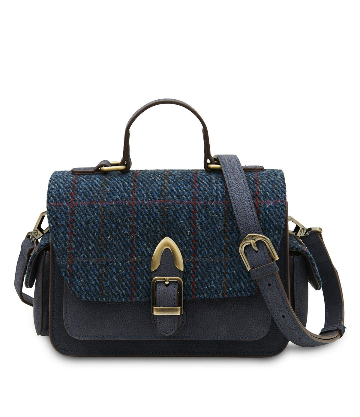 The Melrose Crossbody Navy Over-Check