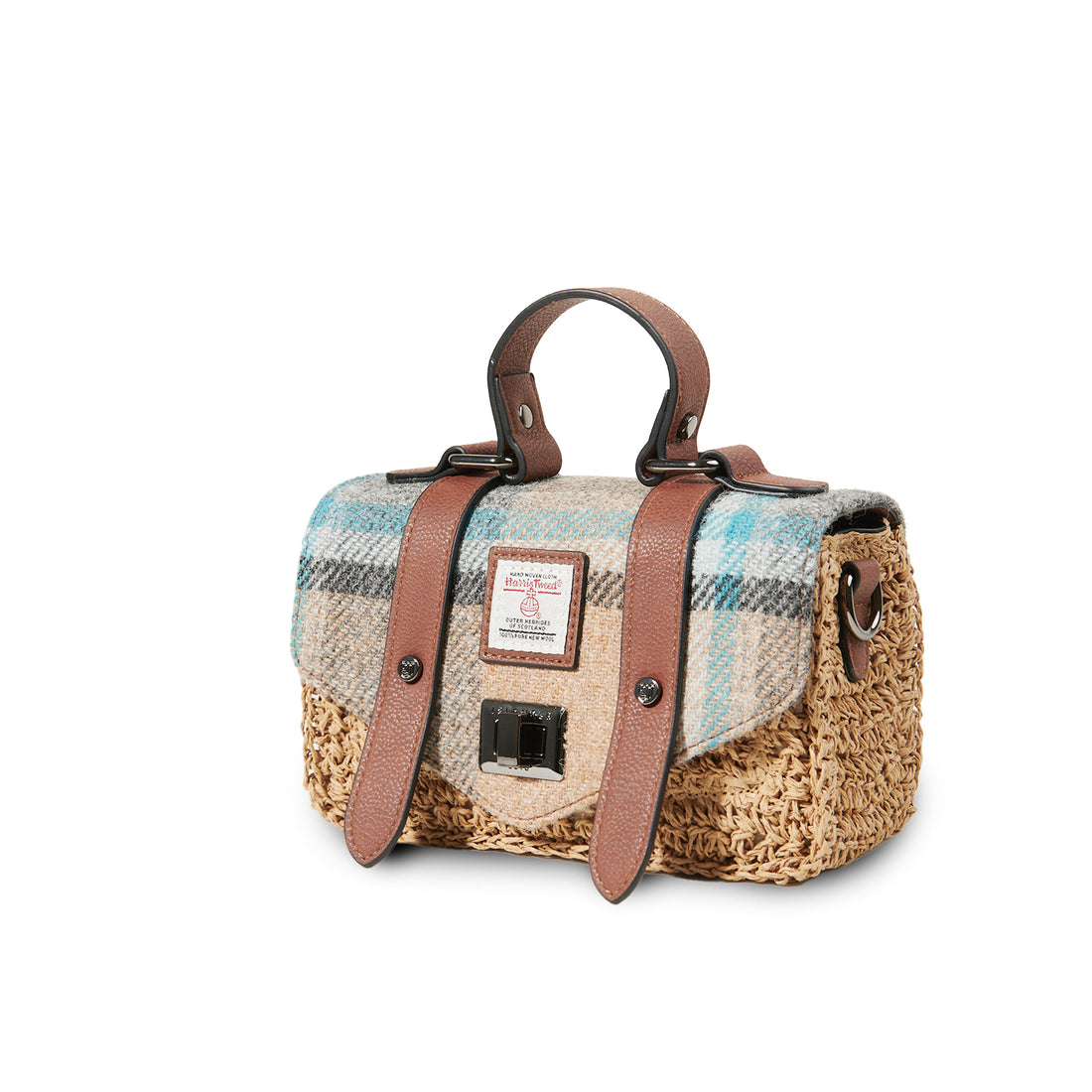 The Mini Straw Satchel Islander