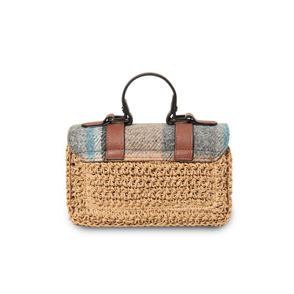 The Mini Straw Satchel Islander
