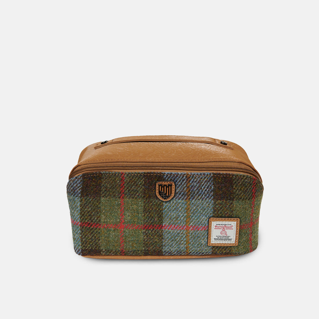 Kulturtasche Chestnut-Blue Tartan